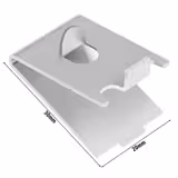 (4 pz) Griglia portante - 20x30x15mm - Argento - staffe di montaggio, alta stabilità - per griglie portanti TSGKSS - compatibile con GKSS1500