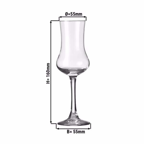 (6 szt.) Kieliszek do wódki/grappy - Specials - 90ml - do zmywarki - zestaw 6 szt.