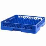 Gläserspülkorb 1/1 - 500x500mm - 25 Fächer - Blau - passend für ARU25N