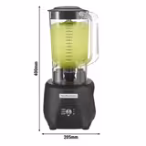 (2 stuks) HAMILTON BEACH | Professionele blender HBB908R - 1,25 liter - 745 Watt