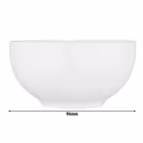 Dip Bowl 210 ml [Coup Fine Dining] – White, Microwave & Oven Safe