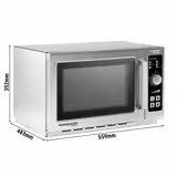 Microonde professionale - 34L - 1,10kW - Manuale