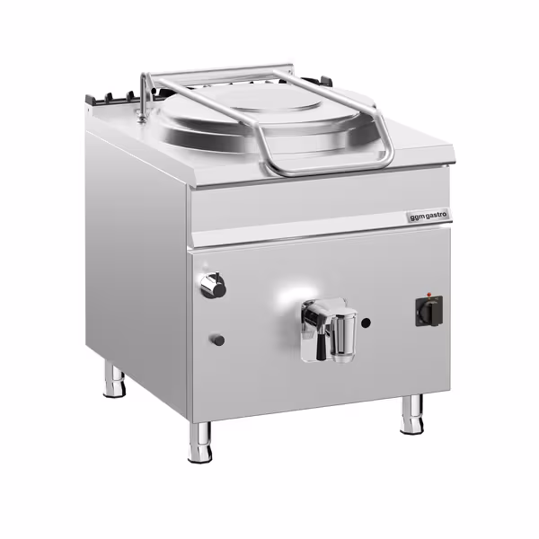 Gas Kochkessel - 150 Liter - 20 kW - Indirekte Beheizung - mit Wasserzulauf & Ablasshahn