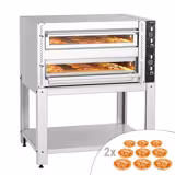 Pizzaugn - 9+9x 30cm (djup) - Manuell - inkl. underrede