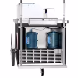 Ice Cream Cart - 1570mm - with sink - for 7 x 5 litres Napoli pans