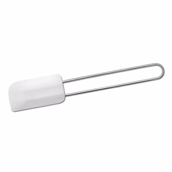 Deegschraper - RVS handvat - 130mm - Kunststof - flexibel