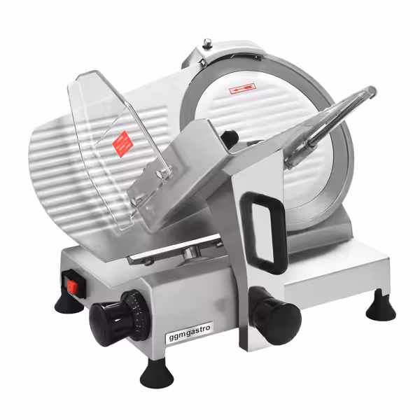 Gıda Dilimleme Makinesi - Yatık Tip - 250W - Bıçak: Ø 300mm