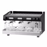 Espressor profesional - 3 grupuri - Automat (dozare volumetrică) - cu sistem de preinfuzie & 2 lănci de abur