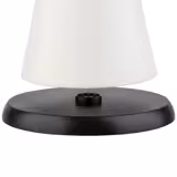 (4 db) Asztali lámpa - CONE MINI - akkumulátoros - 3 fokozatban dimmelhető - Ø 130 mm - fehér
