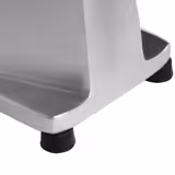 Hamburgerpers handmatige - Ø 100mm - RVS