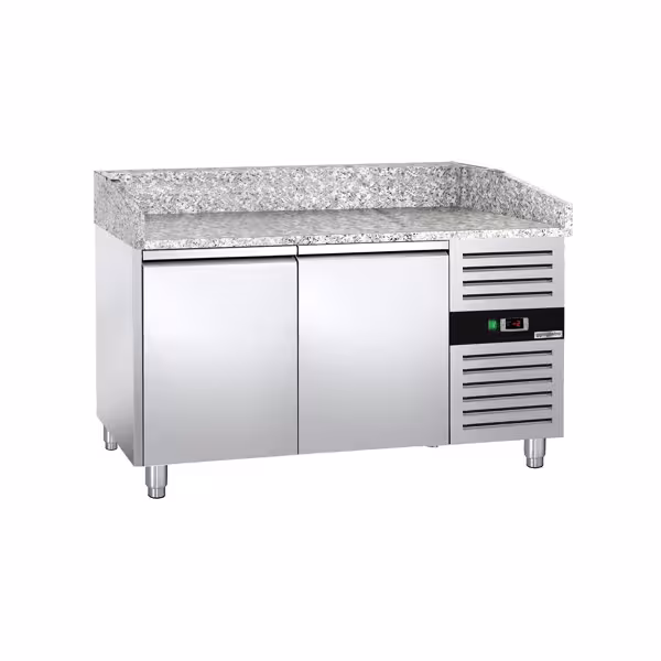 Pizza Hazırlık Tezgahı ECO - 1500x800mm -2 Kapılı 