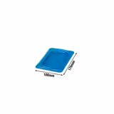 (6 pezzi) CAMBRO | SafeTrak - Coperchio in polipropilene GN 1/9 - Verde