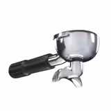 2 Çıkışlı Portafiltre - Siyah - Paslanmaz Çelik - Ø58,8mm - Ergonomik tasarım - için Allegro, Eminence, Grace ve Suprema