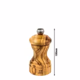 (6 stuks) PEUGEOT | BISTRO - Pepermolen - Olijfhout - Natuurlijk - Hoogte: 100mm