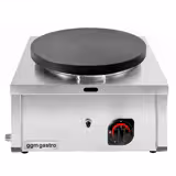 Piastra di cottura per crepiera - 400x400x40mm - acciaio inox - compatibile con CGOM5