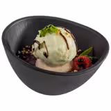 (6 pcs) Coupe - NERO - Mélamine - 300ml - rectangulaire - 145x125mm - Profondeur : 80mm - Noir