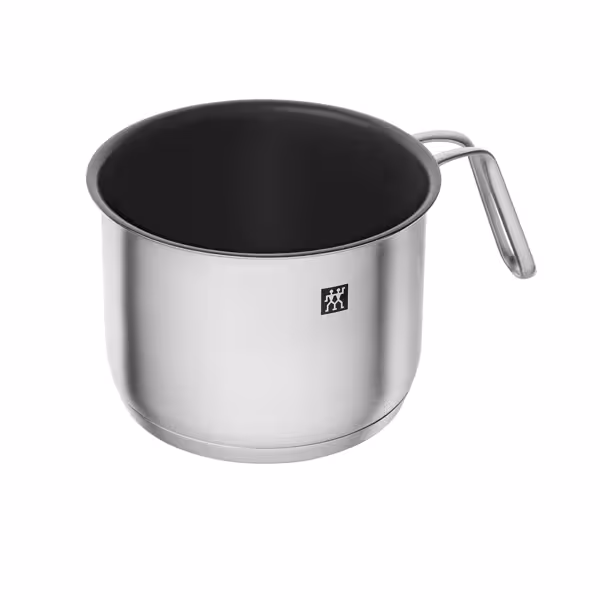 ZWILLING | Professional Stainless Steel Milk Pot – Ø 140 mm - 1.5 L - glass lid with silicone seal - DuraSlide Ultra non-stick - induction-ready
