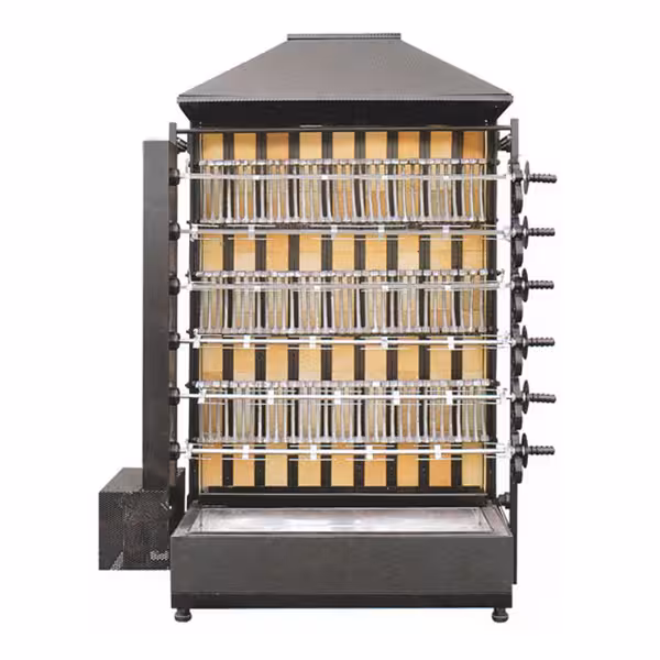 Charcoal Chicken Rotisserie Oven - with 6 Skewers for up to 36 chickens