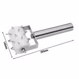 Rouleau pique‑pâte - 210x125mm - Acier inoxydable 18/10