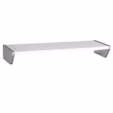 Přístěnný mrazicí regál - 1 454 mm - 232 l - od −22 do −18 °C - s 2 skleněnými dveřmi & 4 policemi - vč. mrazicího ostrůvku - černá