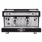 WEGA | Airy - Macchina portafiltro - 2 gruppi - 3,85 kW - con 2 montalatte e acqua calda - Nero