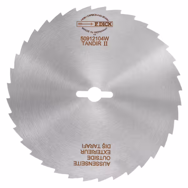 F. DICK® | Snijmes - Ø120mm - Gekarteld