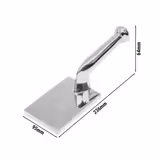 Manual Meat Mallet - stainless steel