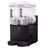 Commercial Slush Machine - 2x 12 liters - Black