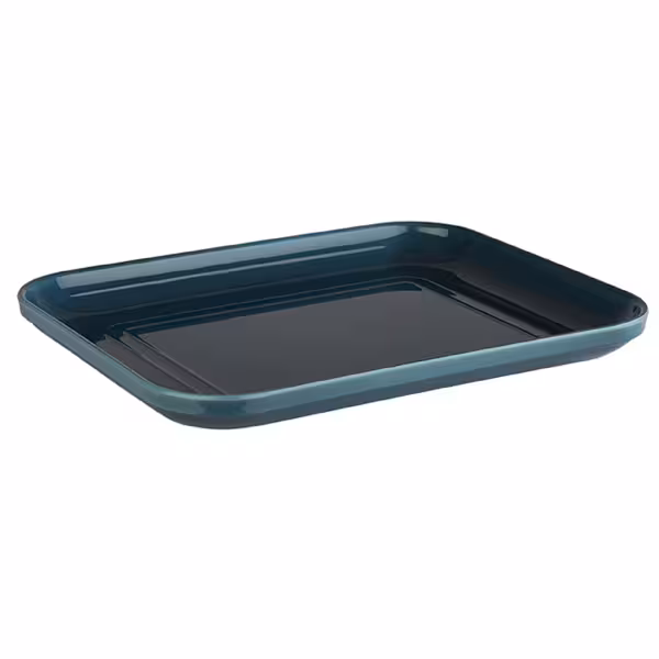 (6 Stück) GN-Tablett 1/2 - EMMA - Melamin - Höhe: 30mm - Blau