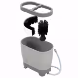 Glass Brush Washer / Spülboy – Manual cold-water rinser – 600 glasses/hr – Ø 50–160 mm