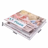 (100 stuks) Pizzadoos - BLANCO - 34x34x3cm