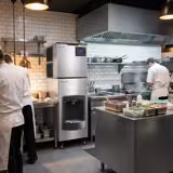 Eiswürfelbereiter - Würfel - 160 kg/24 h - mit Eiswüfelspender