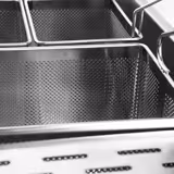 Cuocipasta professionale elettrico da banco - 25 litri - 3,2kW - con rubinetto di scarico - con 3 cestelli