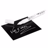 (12 pz) Pennarello a gesso - Polipropilene - Bianco - Ø10mm - H130mm