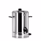 Dispensador de bebidas quentes - 8L - 2,0kW - controlo de temperatura contínuo - aço inoxidável - Aquecedor de vinho quente