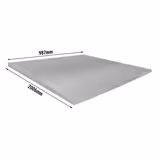 Protective Splashback Panel for Extraction Canopies - 2006x987mm