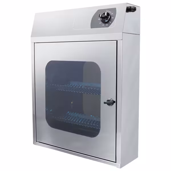 UV-knivsterilisator - för 30 knivar - 20 W - Timer upp till 120 min - inkl. knivhållare
