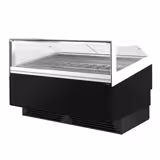 Ijsvitrine ADAM - 1723mm - geforceerde koeling - voor 18x 5 liter ijsbak of 12x 7 liter ijsbak - incl. 12x 7 liter ijsbak - zwart