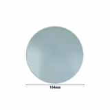 (6 stuks) SELTMANN WEIDEN | Coup bord - plat - Ø 165mm - Turquoise