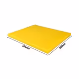 Commercial Chopping Board – 300 × 500 mm – HACCP Compliant Cutting Board – Yellow