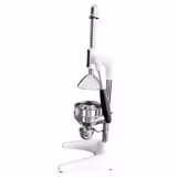 Commercial manual citrus press - white