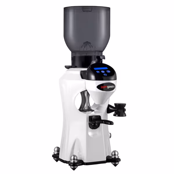 Kaffeemühle - 2kg - 45dB - Mit automatischer Dosierung - Weiß