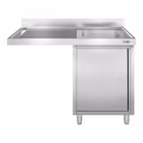 Commercial Dishwasher Sink with Cupboard PREMIUM - 1200x700mm - 1 Bowl, Right-Hand Bowl