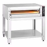 Elektrická pizza pec - 9× Ø 30 cm - až 450 °C - Manuální - vč. podstavce