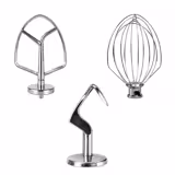Impastatrice planetaria - da banco - 7L - 330W - 3 utensili in dotazione (gancio, spatola, frusta) - variatore di velocità - testa sollevabile - vasca estraibile - monofase