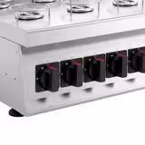 Gasherd Künefe - 22 kW - 8 Brenner - inkl. Unterbau mit 2 Türen