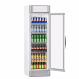 Drankenkoelkast - 595mm - 347L - met 1 glasdeur & LED-interieurverlichting