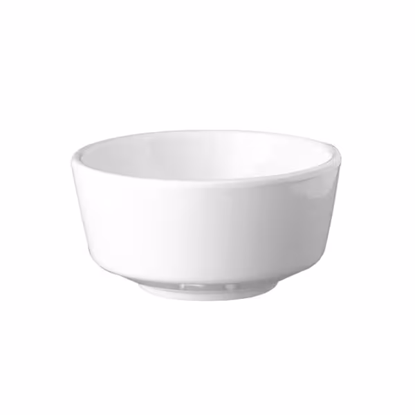 (6 adet) Tatlı / Salata Kasesi - FLOAT - Melamin - 0,45L - yuvarlak - Ø130mm - Derinlik:65mm - Beyaz
