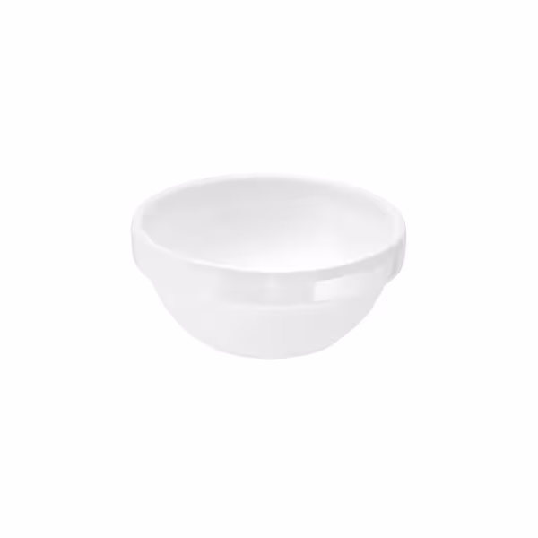 (6 pièces) Coupelles à sauce - CASUAL MINI - Melamine - 20 ml - Ø 60 mm - Blanc