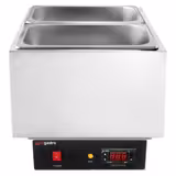 Chocoladesmelter - 2x GN 1/4 - 250W - incl. 2 deksels & 2 GN 1/4 bakken